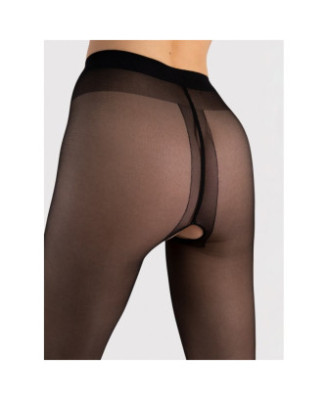 Ouvert Collants 20 DEN - Noir